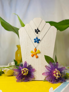 Glass Flower Necklace — Set 3
