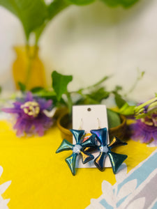 Glass Flower Earrings #35