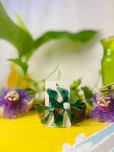 Glass Flower Earrings #23